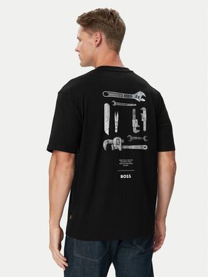 T-shirt męski młodzieżowy BOSS ze sklepu: MODIVO w kategorii: T-shirty męskie - zdjęcie WP-EBWP-BKLVO-LN0_0000306231887