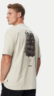 T-shirt męski młodzieżowy casual BOSS ze sklepu: MODIVO w kategorii: T-shirty męskie - zdjęcie WP-EBWP-BKLVO-LN0_0000306231894