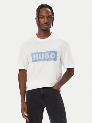 T-shirt męski HUGO ze sklepu: MODIVO w kategorii: T-shirty męskie - zdjęcie WP-EBWP-BKLVO-LN0_0000306233997
