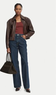 Jeansy damskie casual HUGO ze sklepu: MODIVO w kategorii: Jeansy damskie