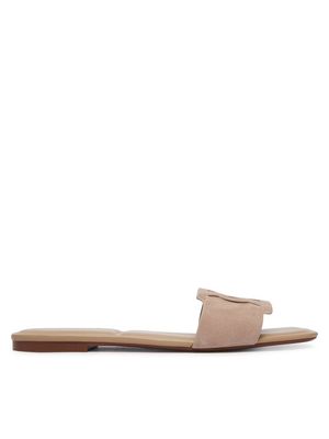 Klapki damskie na lato Calvin Klein ze sklepu: MODIVO w kategorii: Klapki damskie - zdjęcie WP-EBWP-BKLVO-LN0_0000306237889