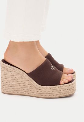Espadryle damskie na lato Calvin Klein ze sklepu: MODIVO w kategorii: Espadryle damskie - zdjęcie WP-EBWP-BKLVO-LN0_0000306237964