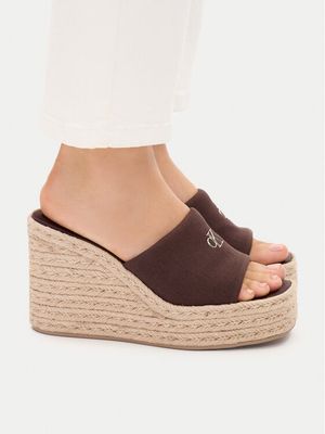 Espadryle damskie na lato Calvin Klein ze sklepu: MODIVO w kategorii: Espadryle damskie - zdjęcie WP-EBWP-BKLVO-LN0_0000306237964