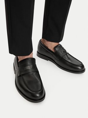 Buty eleganckie męskie jesienne Calvin Klein ze sklepu: MODIVO w kategorii: Buty eleganckie męskie