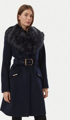 Marciano Guess - Płaszcz damski ze sklepu: MODIVO w kategorii: Płaszcze damskie - zdjęcie WP-EBWP-BKLVO-LN0_0000306239685