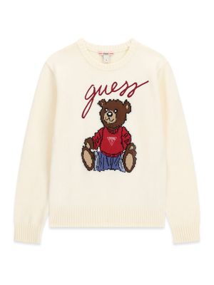 Sweter dziewczęcy zimowy Guess ze sklepu: MODIVO w kategorii: Swetry dziewczęce - zdjęcie WP-EBWP-BKLVO-LN0_0000306240216
