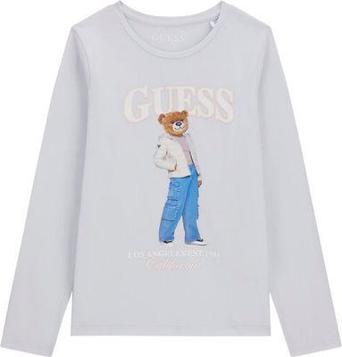 Guess - Bluzka dziewczęca wiosenna ze sklepu: MODIVO w kategorii: Bluzki dziewczęce - zdjęcie WP-EBWP-BKLVO-LN0_0000306240575