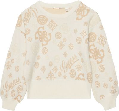 Guess - Sweter dziewczęcy jesienny ze sklepu: MODIVO w kategorii: Swetry dziewczęce - zdjęcie WP-EBWP-BKLVO-LN0_0000306243392