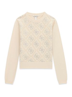 Sweter dziewczęcy jesienny Guess ze sklepu: MODIVO w kategorii: Swetry dziewczęce - zdjęcie WP-EBWP-BKLVO-LN0_0000306243439