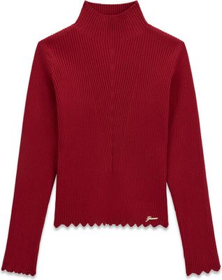 Sweter dziewczęcy Guess ze sklepu: MODIVO w kategorii: Swetry dziewczęce - zdjęcie WP-EBWP-BKLVO-LN0_0000306243446