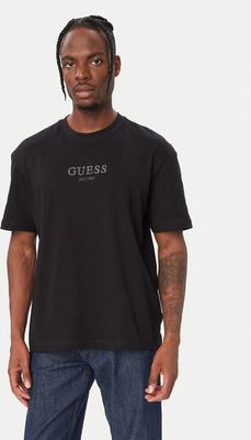 T-shirt męski Guess ze sklepu: MODIVO w kategorii: T-shirty męskie - zdjęcie WP-EBWP-BKLVO-LN0_0000306246508
