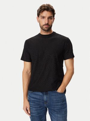T-shirt męski casual Guess ze sklepu: MODIVO w kategorii: T-shirty męskie - zdjęcie WP-EBWP-BKLVO-LN0_0000306246522