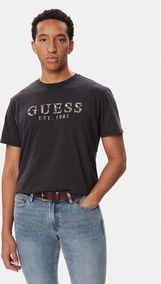 Guess - T-shirt męski wiosenny ze sklepu: MODIVO w kategorii: T-shirty męskie - zdjęcie WP-EBWP-BKLVO-LN0_0000306246539