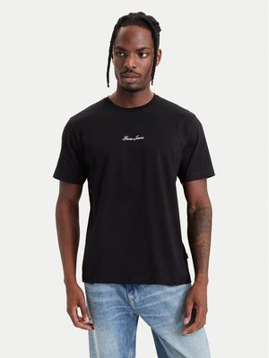 T-shirt męski na wiosnę Guess Jeans ze sklepu: MODIVO w kategorii: T-shirty męskie - zdjęcie WP-EBWP-BKLVO-LN0_0000306246546