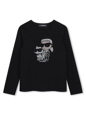 Bluzka dziewczęca na jesień Karl Lagerfeld Kids ze sklepu: MODIVO w kategorii: Bluzki dziewczęce