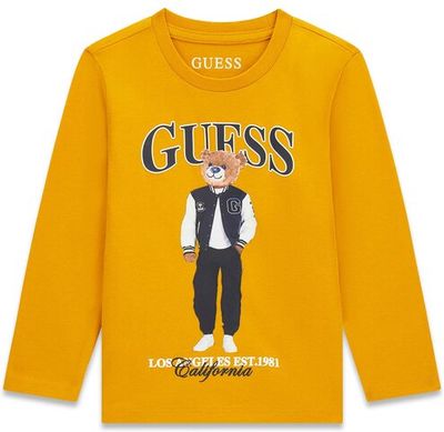 T-shirt chłopięce na wiosnę Guess ze sklepu: MODIVO w kategorii: T-shirty chłopięce - zdjęcie WP-EBWP-BKLVO-LN0_0000306247437