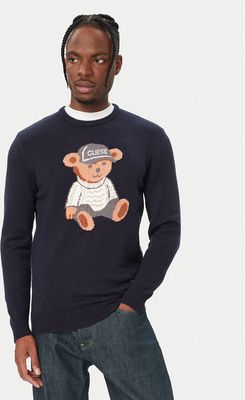 Sweter męski zimowy Guess ze sklepu: MODIVO w kategorii: Swetry męskie - zdjęcie WP-EBWP-BKLVO-LN0_0000306247642