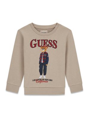 Bluza chłopięca na zimę Guess ze sklepu: MODIVO w kategorii: Bluzy chłopięce - zdjęcie WP-EBWP-BKLVO-LN0_0000306247697