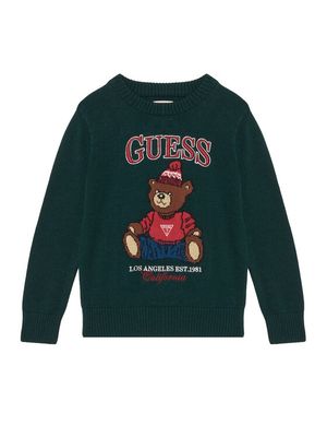 Sweter chłopięcy jesienny Guess ze sklepu: MODIVO w kategorii: Swetry chłopięce - zdjęcie WP-EBWP-BKLVO-LN0_0000306247772