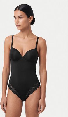 Guess - Body damskie eleganckie ze sklepu: MODIVO w kategorii: Body damskie - zdjęcie WP-EBWP-BKLVO-LN0_0000306248458