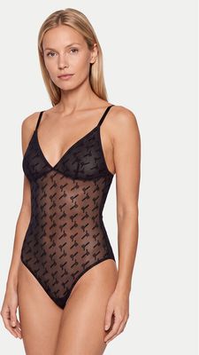 Body damskie Guess ze sklepu: MODIVO w kategorii: Body damskie - zdjęcie WP-EBWP-BKLVO-LN0_0000306248502