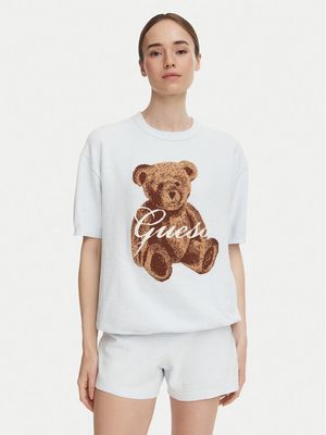 Guess - Bluzka damska ze sklepu: MODIVO w kategorii: Bluzki damskie - zdjęcie WP-EBWP-BKLVO-LN0_0000306248601