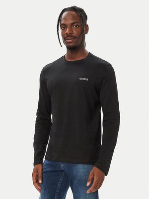 Guess - T-shirt męski casual ze sklepu: MODIVO w kategorii: T-shirty męskie - zdjęcie WP-EBWP-BKLVO-LN0_0000306248830