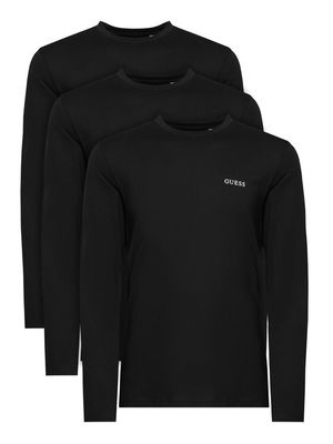 Guess - T-shirt męski casual ze sklepu: MODIVO w kategorii: T-shirty męskie - zdjęcie WP-EBWP-BKLVO-LN0_0000306248830