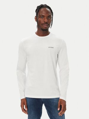 T-shirt męski na wiosnę Guess ze sklepu: MODIVO w kategorii: T-shirty męskie - zdjęcie WP-EBWP-BKLVO-LN0_0000306248847