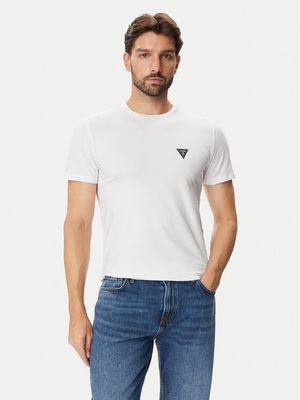 T-shirt męski na wiosnę Guess ze sklepu: MODIVO w kategorii: T-shirty męskie - zdjęcie WP-EBWP-BKLVO-LN0_0000306248892