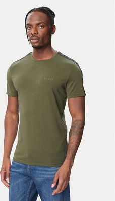 Guess - T-shirt męski casual ze sklepu: MODIVO w kategorii: T-shirty męskie - zdjęcie WP-EBWP-BKLVO-LN0_0000306248977