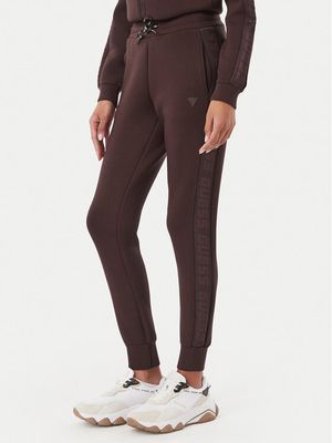Spodnie damskie na wiosnę jesienne Guess ze sklepu: MODIVO w kategorii: Spodnie damskie - zdjęcie WP-EBWP-BKLVO-LN0_0000306249028