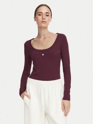 Bluzka damska jesienna Guess ze sklepu: MODIVO w kategorii: Bluzki damskie - zdjęcie WP-EBWP-BKLVO-LN0_0000306249165