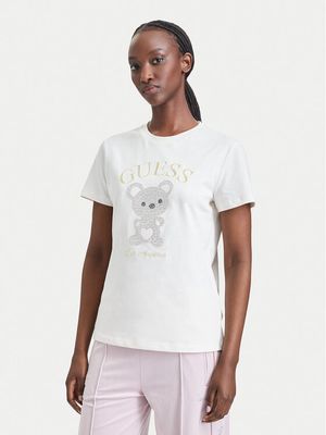 Guess - Bluzka damska ze sklepu: MODIVO w kategorii: Bluzki damskie - zdjęcie WP-EBWP-BKLVO-LN0_0000306250413