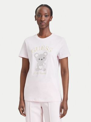 Guess - Bluzka damska wiosenna ze sklepu: MODIVO w kategorii: Bluzki damskie - zdjęcie WP-EBWP-BKLVO-LN0_0000306250420