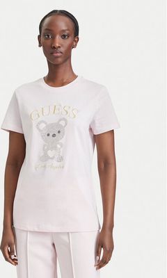 Guess - Bluzka damska wiosenna ze sklepu: MODIVO w kategorii: Bluzki damskie - zdjęcie WP-EBWP-BKLVO-LN0_0000306250420