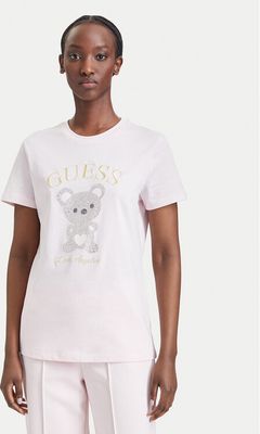 Guess - Bluzka damska wiosenna ze sklepu: MODIVO w kategorii: Bluzki damskie - zdjęcie WP-EBWP-BKLVO-LN0_0000306250420