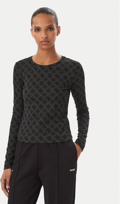 Bluzka damska Guess ze sklepu: MODIVO w kategorii: Bluzki damskie - zdjęcie WP-EBWP-BKLVO-LN0_0000306250703