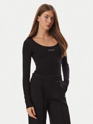 Bluzka damska casual Guess ze sklepu: MODIVO w kategorii: Bluzki damskie - zdjęcie WP-EBWP-BKLVO-LN0_0000306250741