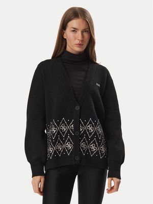 Sweter damski na zimę Guess ze sklepu: MODIVO w kategorii: Swetry damskie - zdjęcie WP-EBWP-BKLVO-LN0_0000306251557