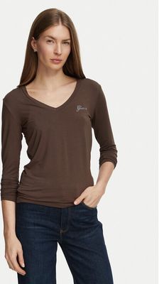 Bluzka damska jesienna Guess ze sklepu: MODIVO w kategorii: Bluzki damskie - zdjęcie WP-EBWP-BKLVO-LN0_0000306252691