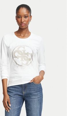 Guess - Bluzka damska w stylu młodzieżowym ze sklepu: MODIVO w kategorii: Bluzki damskie - zdjęcie WP-EBWP-BKLVO-LN0_0000306252738