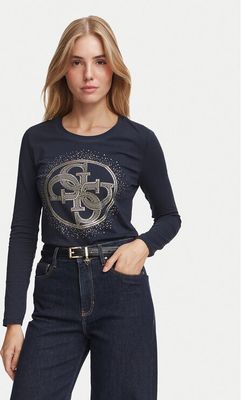 Bluzka damska casual Guess ze sklepu: MODIVO w kategorii: Bluzki damskie - zdjęcie WP-EBWP-BKLVO-LN0_0000306252745