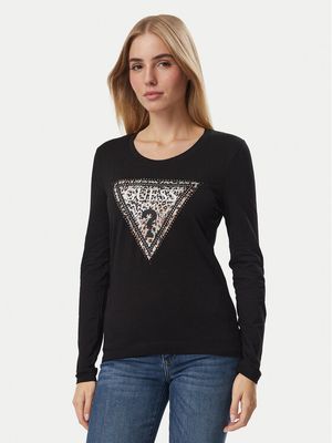 Guess - Bluzka damska jesienna ze sklepu: MODIVO w kategorii: Bluzki damskie - zdjęcie WP-EBWP-BKLVO-LN0_0000306252752