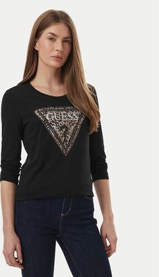 Guess - Bluzka damska jesienna ze sklepu: MODIVO w kategorii: Bluzki damskie - zdjęcie WP-EBWP-BKLVO-LN0_0000306252752