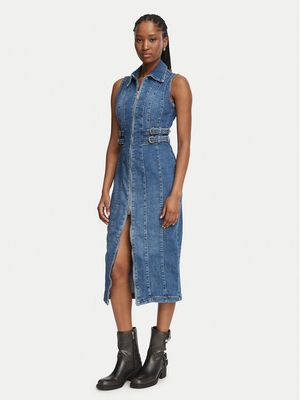 Sukienka casual Guess ze sklepu: MODIVO w kategorii: Sukienki - zdjęcie WP-EBWP-BKLVO-LN0_0000306252899
