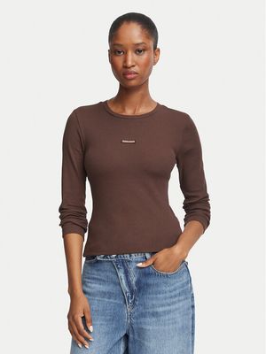 Bluzka damska casualowa Guess Jeans ze sklepu: MODIVO w kategorii: Bluzki damskie - zdjęcie WP-EBWP-BKLVO-LN0_0000306253865