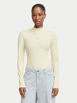 Guess Jeans - Bluzka damska na wiosnę ze sklepu: MODIVO w kategorii: Bluzki damskie - zdjęcie WP-EBWP-BKLVO-LN0_0000306253926
