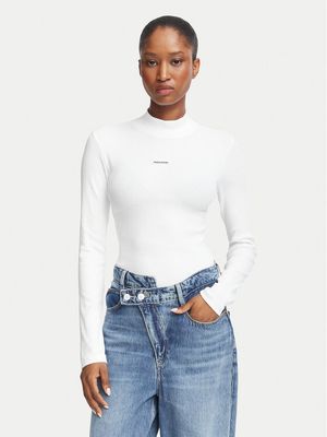 Bluzka damska Guess Jeans ze sklepu: MODIVO w kategorii: Bluzki damskie - zdjęcie WP-EBWP-BKLVO-LN0_0000306253933