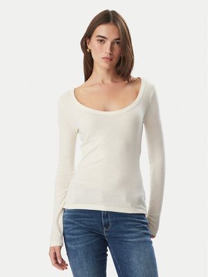 Bluzka damska wiosenna Guess ze sklepu: MODIVO w kategorii: Bluzki damskie - zdjęcie WP-EBWP-BKLVO-LN0_0000306253995